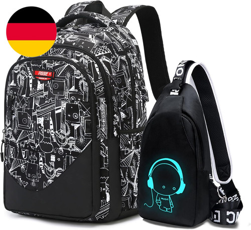 Asge schulrucksack jungen - asge,